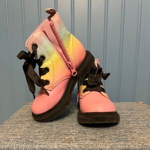 Rainbow Toddler Boots